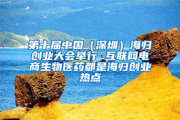 第十届中国（深圳）海归创业大会举行 互联网电商生物医药都是海归创业热点