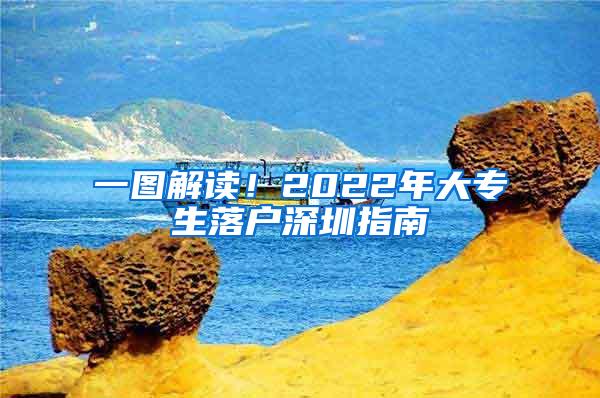 一图解读！2022年大专生落户深圳指南