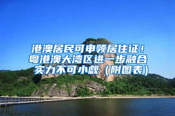 港澳居民可申领居住证！粤港澳大湾区进一步融合 实力不可小觑（附图表）