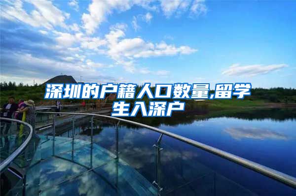 深圳的户籍人口数量,留学生入深户