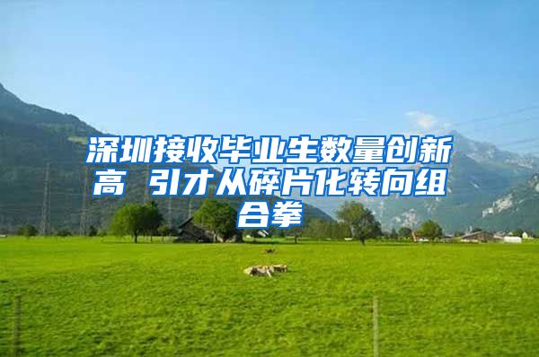 深圳接收毕业生数量创新高 引才从碎片化转向组合拳