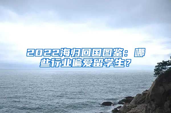 2022海归回国图鉴：哪些行业偏爱留学生？