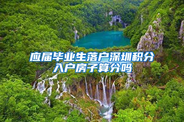 应届毕业生落户深圳积分入户房子算分吗