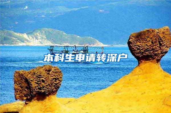 本科生申请转深户