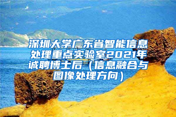深圳大学广东省智能信息处理重点实验室2021年诚聘博士后（信息融合与图像处理方向）
