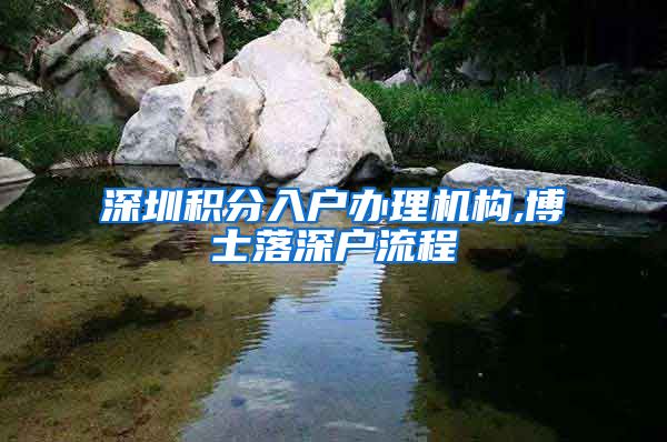 深圳积分入户办理机构,博士落深户流程