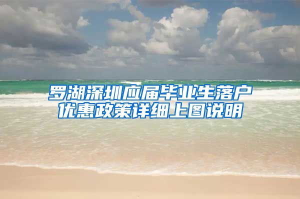 罗湖深圳应届毕业生落户优惠政策详细上图说明