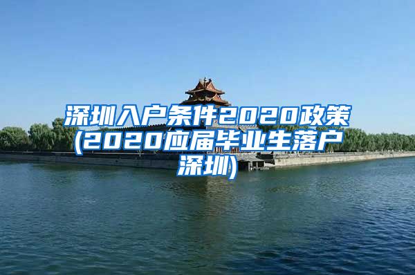 深圳入户条件2020政策(2020应届毕业生落户深圳)