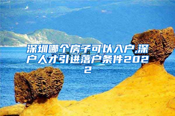 深圳哪个房子可以入户,深户人才引进落户条件2022