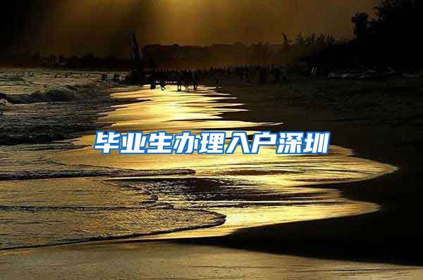 毕业生办理入户深圳