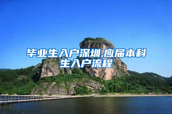 毕业生入户深圳,应届本科生入户流程