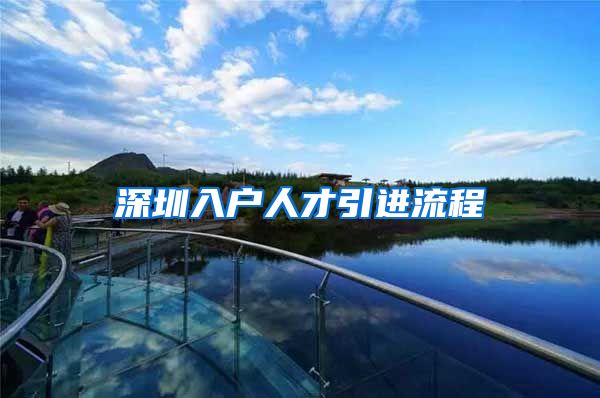 深圳入户人才引进流程