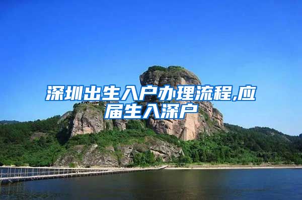 深圳出生入户办理流程,应届生入深户
