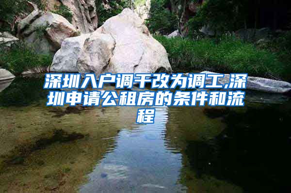 深圳入户调干改为调工,深圳申请公租房的条件和流程