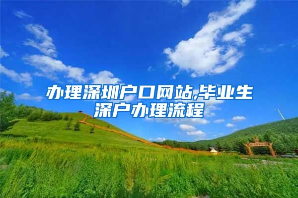 办理深圳户口网站,毕业生深户办理流程
