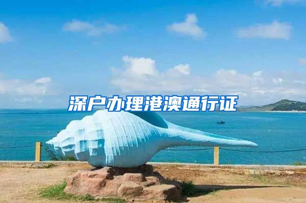 深户办理港澳通行证